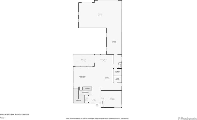 15437 W 95th Ave, Arvada, CO 80007 - view of home floor plan