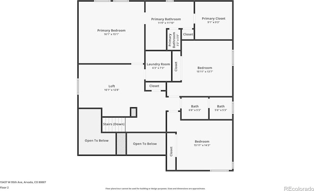 15437 W 95th Ave, Arvada, CO 80007 - view of room layout