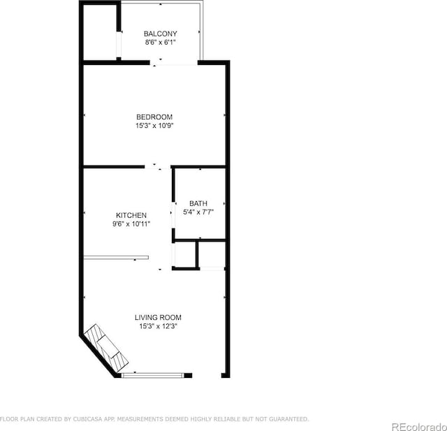 3050 W 107th Pl Unit E, Westminster, CO 80031 - property floor plan