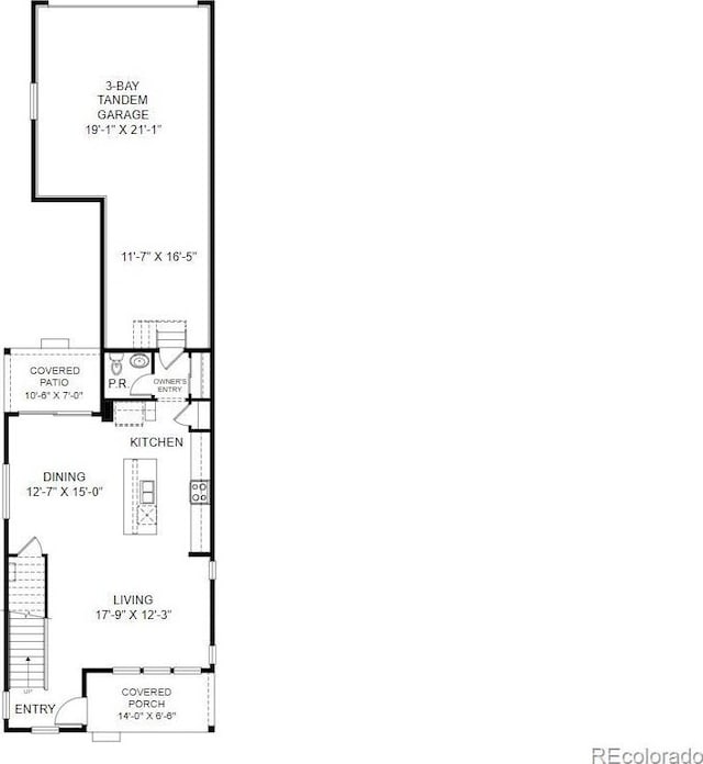 21044 E 63rd Dr, Aurora, CO 80019 - floor plan / room layout