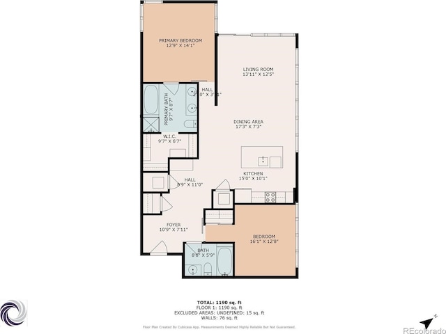 891 14th St Unit 1408, Denver, CO 80202 - view of property floor plan