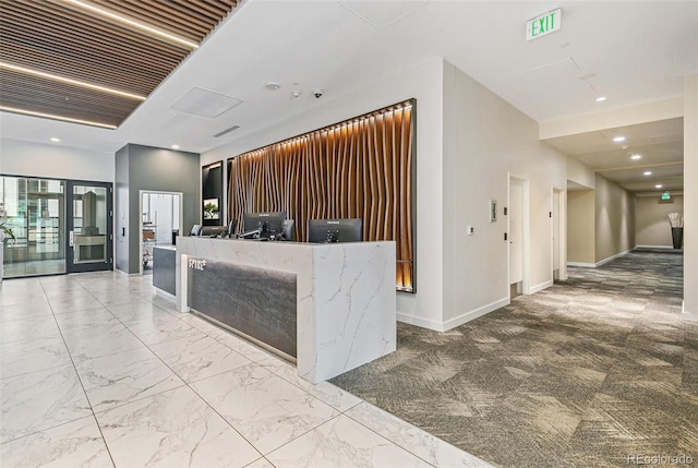 891 14th St Unit 1408, Denver, CO 80202 - welcome area with a surveillance system and recessed lighting