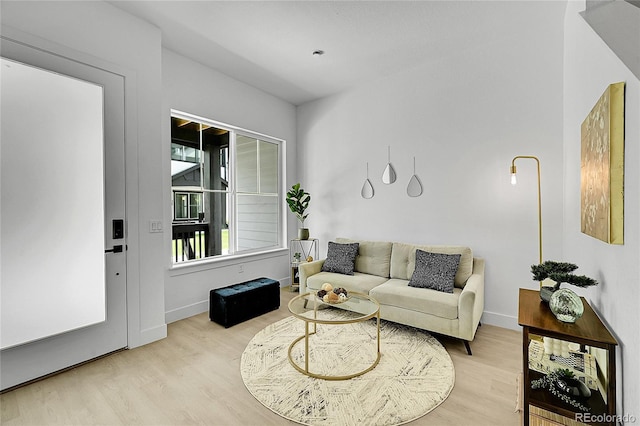 8530 W 52nd Ave Unit A1, Arvada, CO 80002 - living room with wood finished floors and baseboards