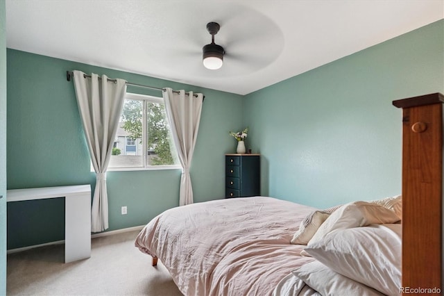 943 Reynolds Farm Ln Unit D8, Longmont, CO 80503 - bedroom featuring carpet flooring and a ceiling fan