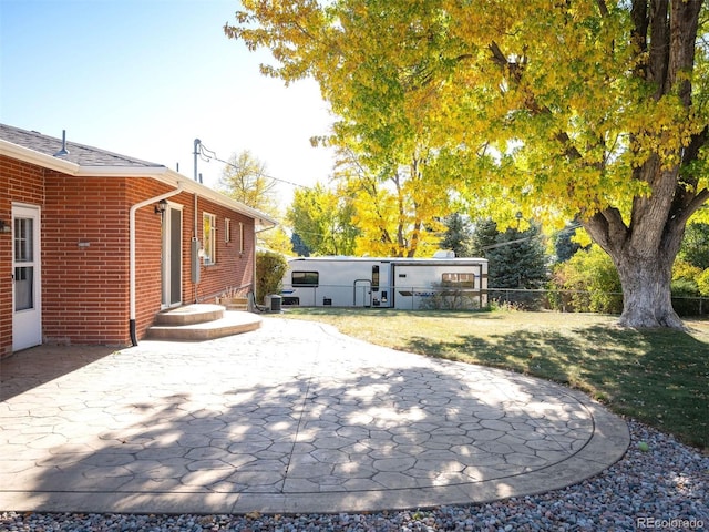 exterior space featuring a patio area