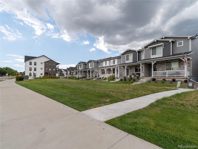 12213 Race St, Northglenn, CO 80241 - surrounding community with a residential view and a lawn