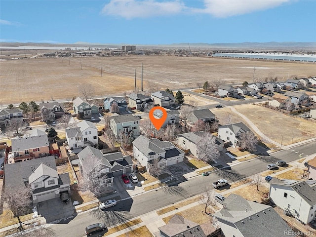 4844 Mt Evans St, Brighton, CO 80601 - aerial view of residential area featuring a large body of water