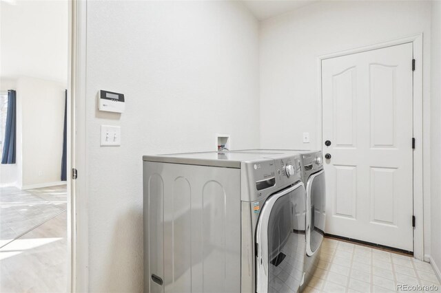 4844 Mt Evans St, Brighton, CO 80601 - laundry room featuring washer and clothes dryer