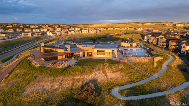 624 Simmental Loop, Castle Rock, CO 80104 - aerial perspective of suburban area
