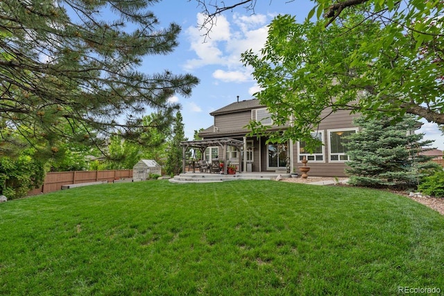 7408 Sodalite Way, Castle Rock, CO 80108 - back of property with a patio