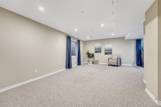 123 Wheat Ridge St, Palmer Lake, CO 80133 - unfurnished room with carpet flooring and recessed lighting