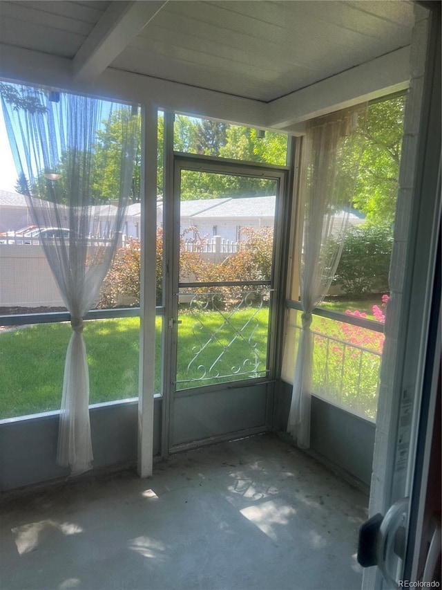 665 S Clinton St Unit 14A, Denver, CO 80247 - view of unfurnished sunroom