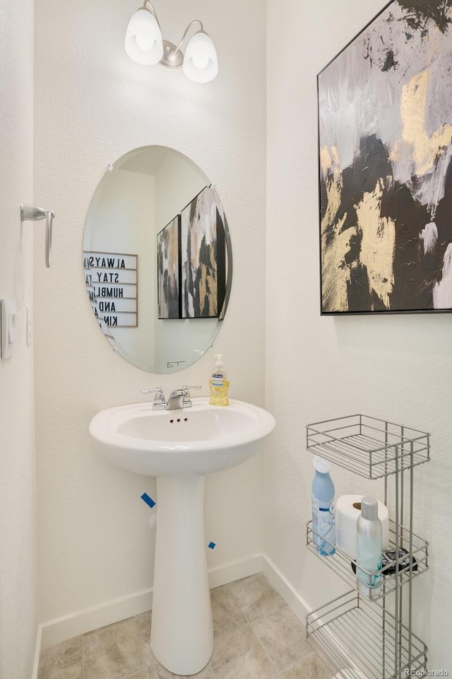 bathroom featuring tile patterned floors