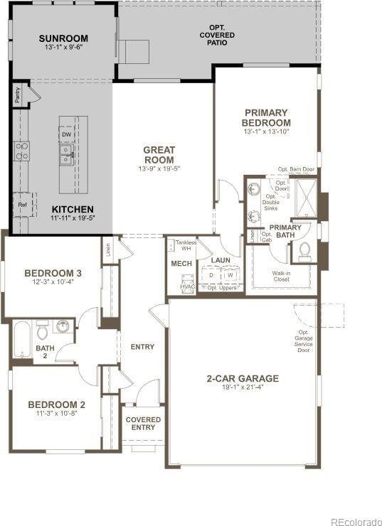 24745 E 41st Ave, Aurora, CO 80019 - view of floor plan / room layout