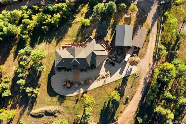 drone / aerial view