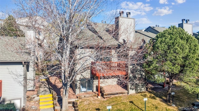 6447 Jonathan Ct, Colorado Springs, CO 80918 - aerial view
