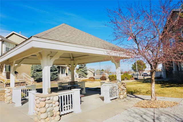 14700 E 104th Ave Unit 2605, Commerce City, CO 80022 - view of patio with a gazebo