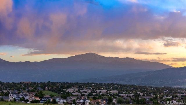 4839 Spotted Horse Dr, Colorado Springs, CO 80923 - view of mountain background with nearby suburban area