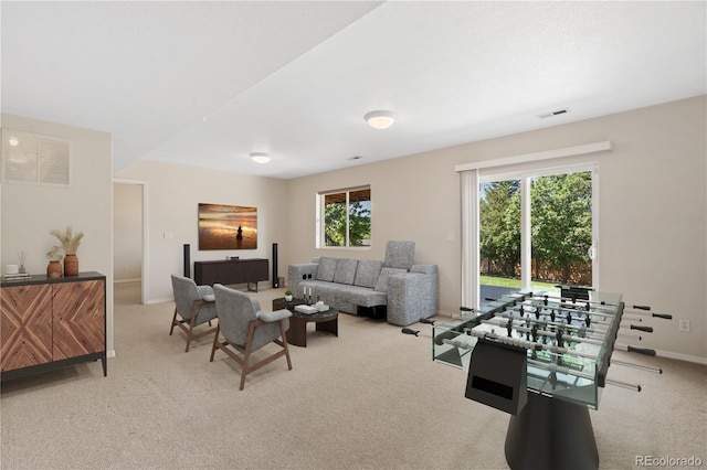 4839 Spotted Horse Dr, Colorado Springs, CO 80923 - living area with carpet floors and baseboards