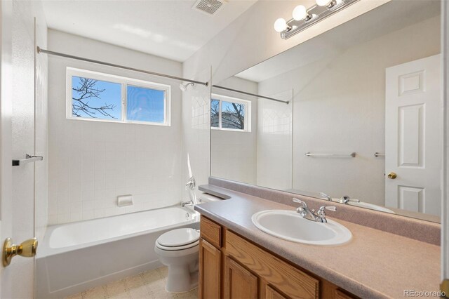 4839 Spotted Horse Dr, Colorado Springs, CO 80923 - full bath with vanity and tub / shower combination