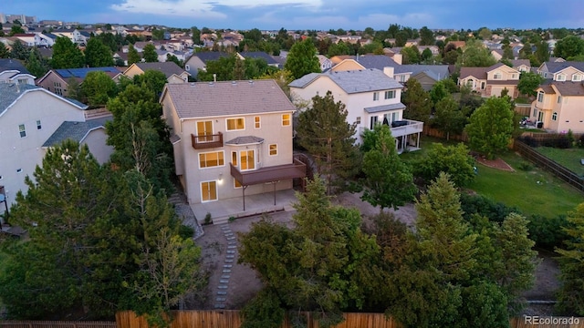 4839 Spotted Horse Dr, Colorado Springs, CO 80923 - aerial perspective of suburban area