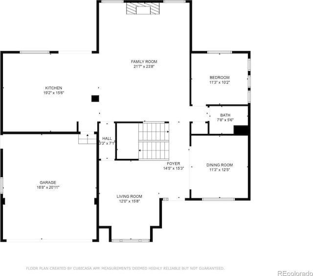 23870 E Dorado Pl, Aurora, CO 80016 - floor plan / room layout