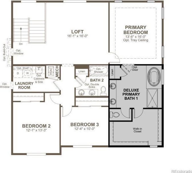 7034 E 126th Dr, Thornton, CO 80602 - view of floor plan / room layout