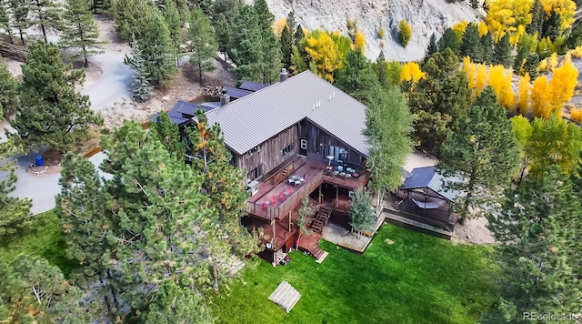 1300 N State Highway 149, Lake City, CO 81235 - view from above of property