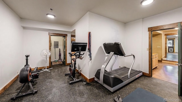 1300 N State Highway 149, Lake City, CO 81235 - workout room featuring baseboards