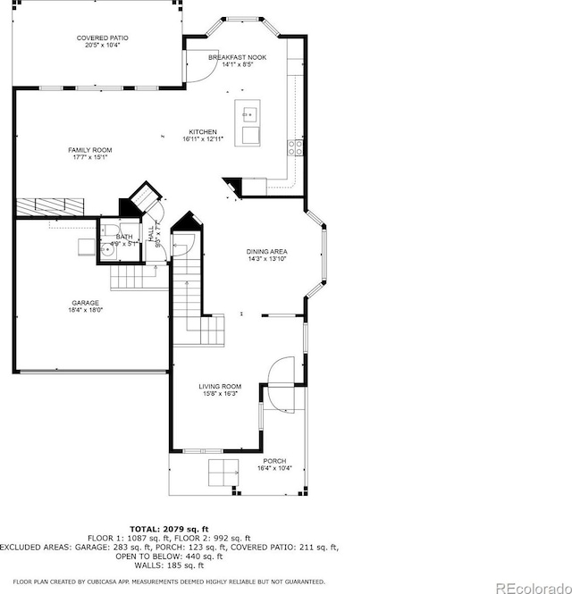 24686 E Florida Ave, Aurora, CO 80018 - floor plan / room layout