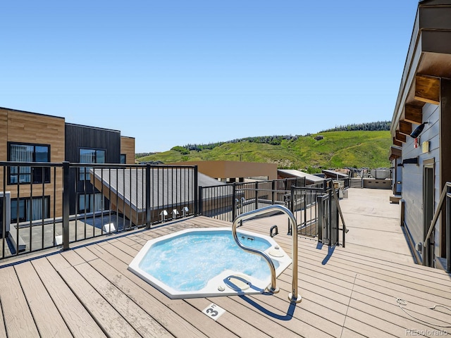 75 W 4th St Unit 205W, Silverthorne, CO 80498 - view of pool with a wooden deck