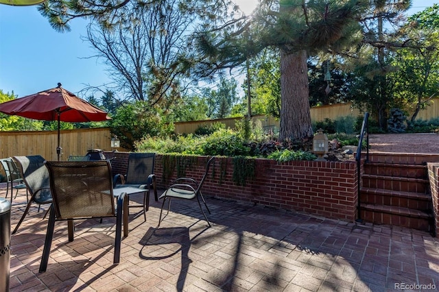 view of patio / terrace