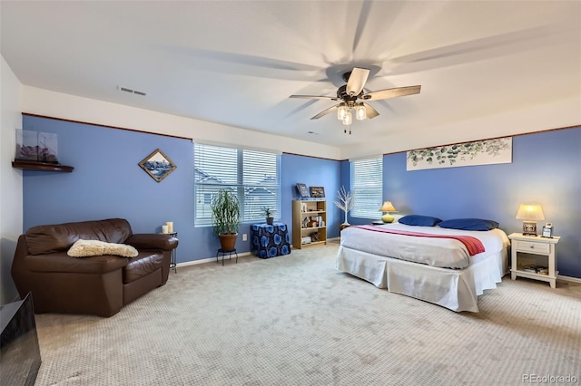277 Jewel St, Brighton, CO 80603 - bedroom with baseboards, carpet, and visible vents