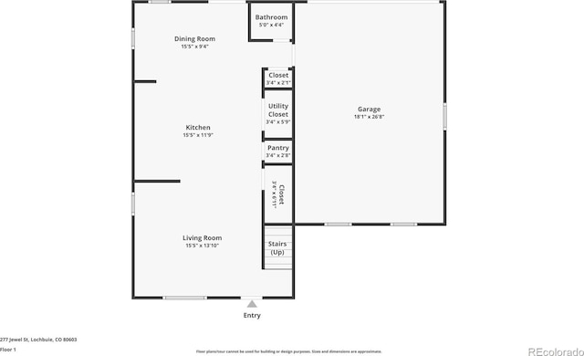 277 Jewel St, Brighton, CO 80603 - floor plan