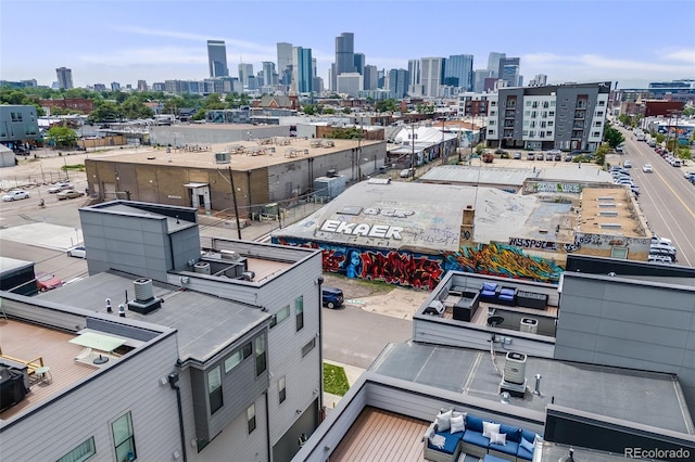 3008 Blake St, Denver, CO 80205 - aerial view of city skyline