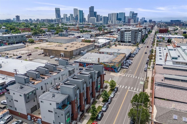 3008 Blake St, Denver, CO 80205 - drone / aerial view of skyline