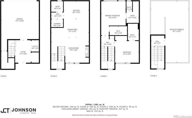 3008 Blake St, Denver, CO 80205 - floor plan / room layout