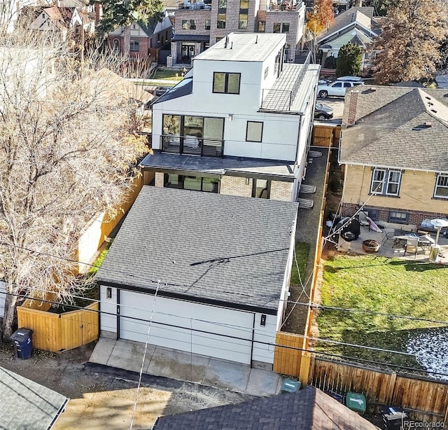 357 S Franklin St, Denver, CO 80209 - aerial perspective of suburban area