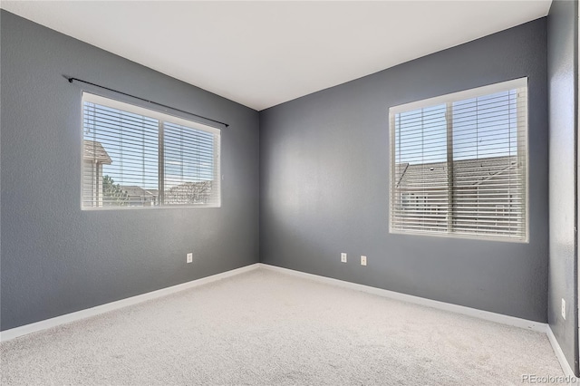 empty room featuring carpet