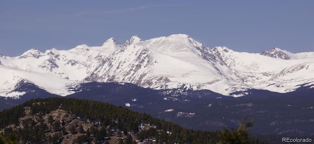 29657 Loomis Way, Golden, CO 80403 - view of mountain backdrop with a forest