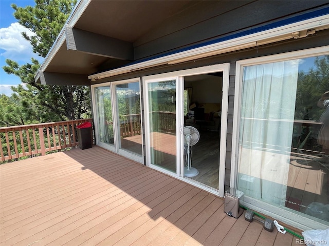29657 Loomis Way, Golden, CO 80403 - view of wooden terrace