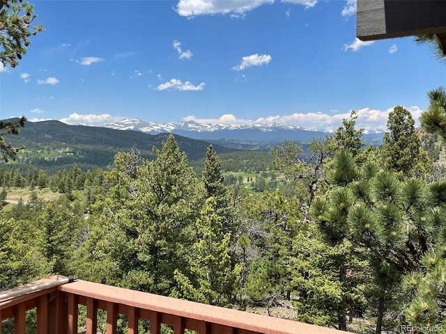 29657 Loomis Way, Golden, CO 80403 - view of mountain background featuring a forest