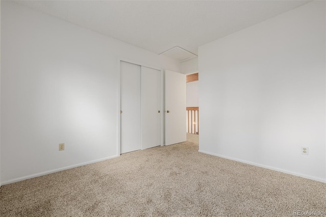 12319 W Burgundy Ave, Littleton, CO 80127 - unfurnished bedroom with carpet floors and a closet