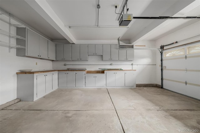 12319 W Burgundy Ave, Littleton, CO 80127 - garage with a garage door opener and baseboards