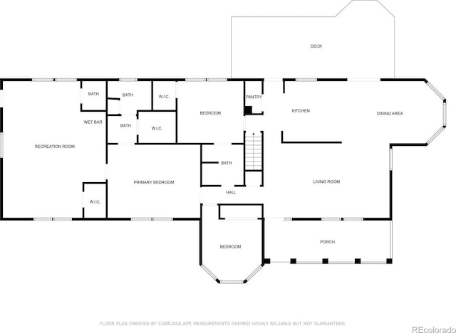 4185 Red Rock Dr, Larkspur, CO 80118 - property floor plan
