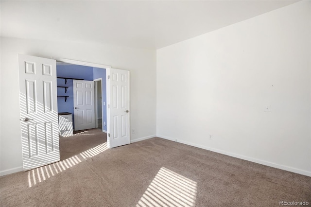 empty room with carpet floors