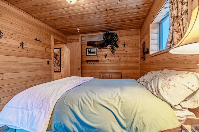 305 Travois Ct, Como, CO 80432 - bedroom with wood walls and wooden ceiling