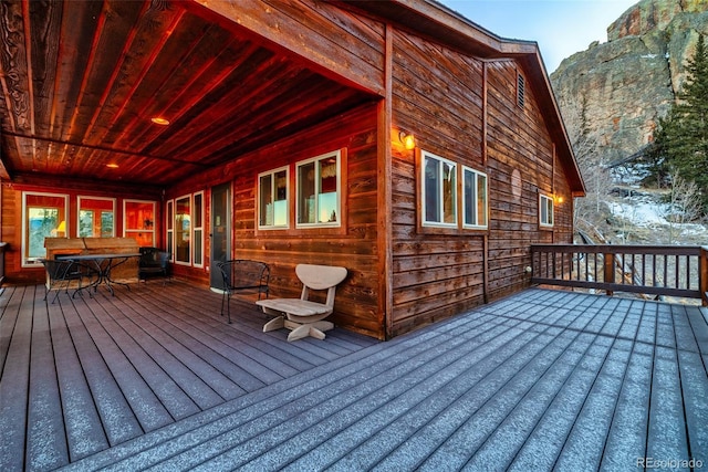 305 Travois Ct, Como, CO 80432 - view of deck