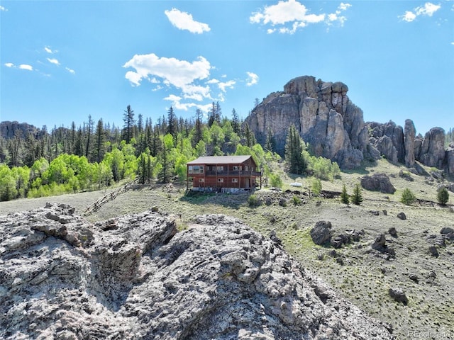 305 Travois Ct, Como, CO 80432 - mountain view with a forest
