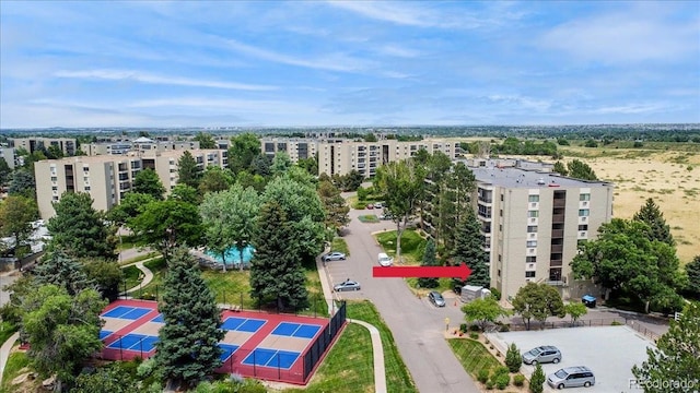 13902 E Marina Dr Unit 202, Aurora, CO 80014 - drone / aerial view of apartment complex